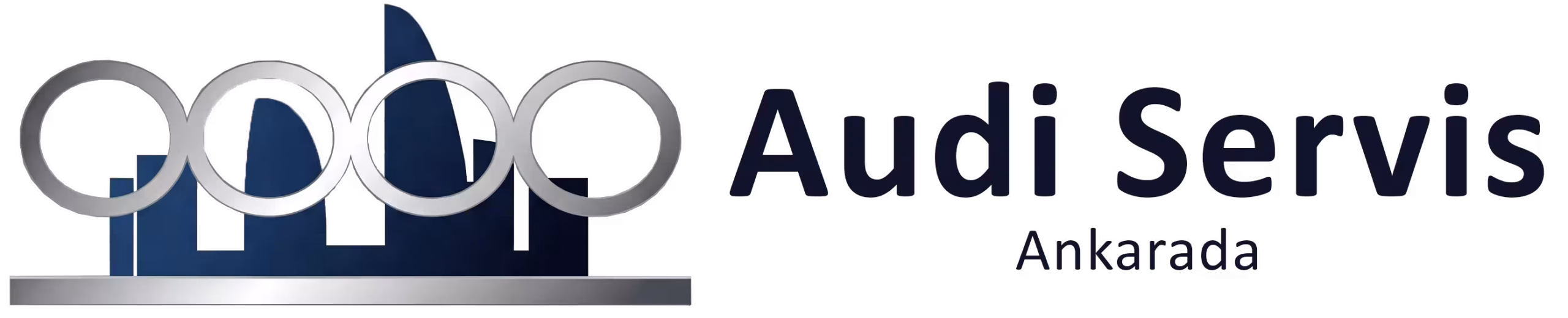 audi servisi ankarada logo beyaz