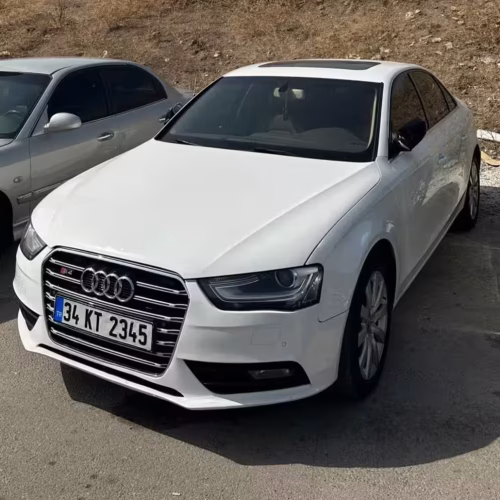 audi tekli beyaz